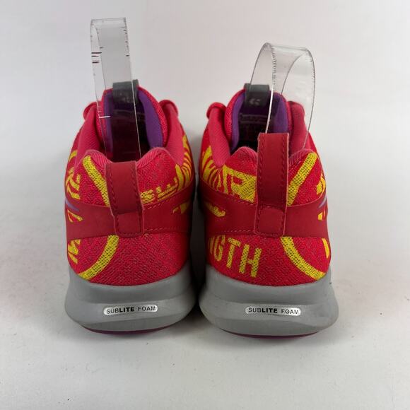 Reebok sublite foam running shoes 7.5 neon bright pink grey purple lightweight - Picture 7 of 12